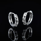 Vintage Vine Pattern Stainless Steel Earrings