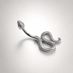 Y2K Punk Snake Navel Jewelry