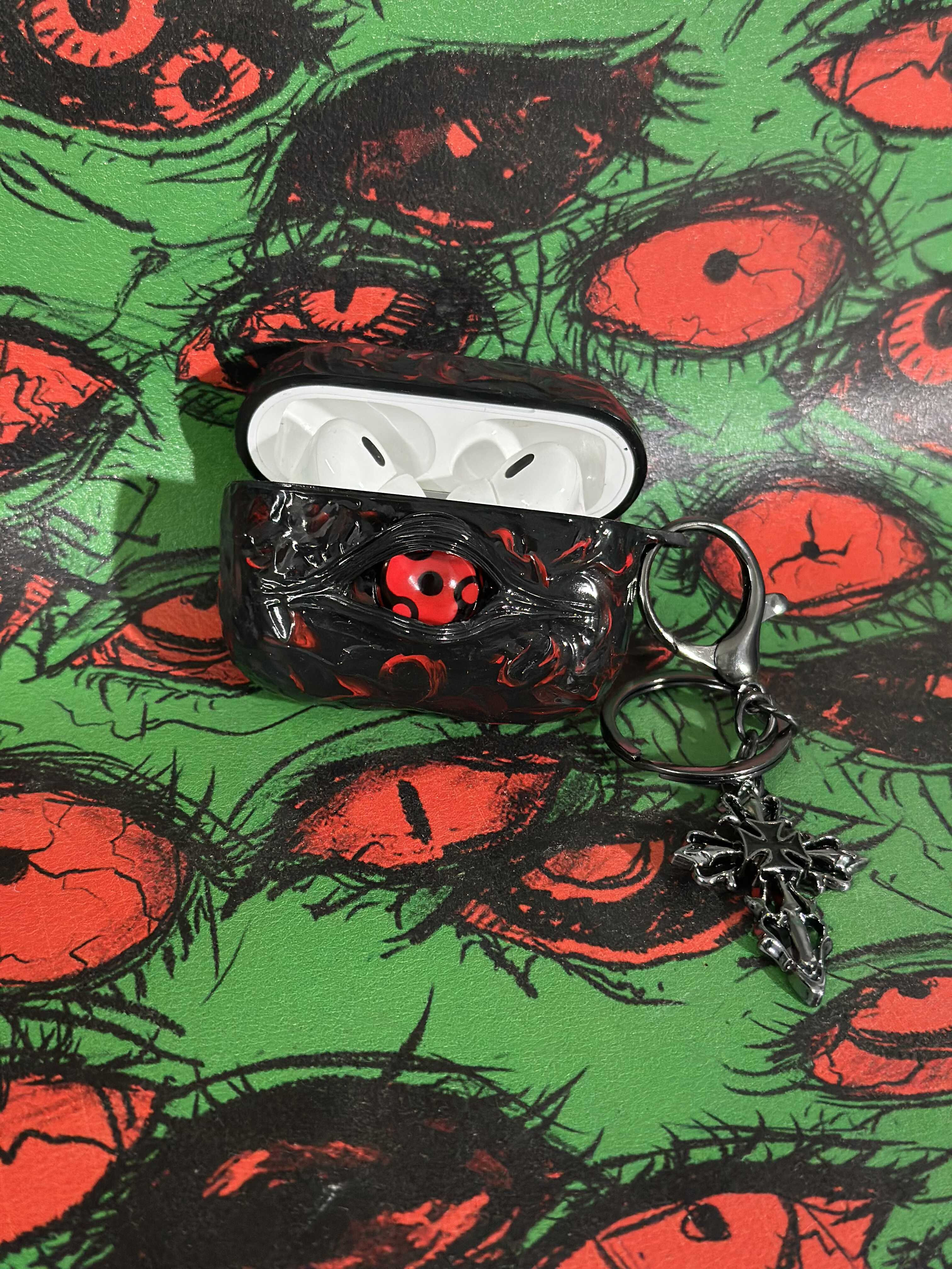"Uchiha Legacy" Glow in the Dark Sharingan Phone Case | Itachi, Sasuke, Madara & Obito Mangekyou Eyes
