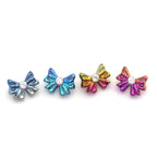 Titanium CZ Bowknot Stud | Cute Coquette Cartilage Earring
