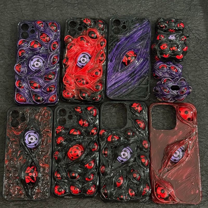 "Thousand Eyes" Cthulhu Monster 3D Phone Case | Textured Creepy Cute Cover - Crux Jewelry product photo