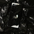 "Abyssal Watcher" Custom 3D Black Texture Phone Case | Choose Your Eye Style