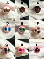 Awakening of the Arachnid | Titanium Multi-Pupil Mutant Eyeball Stud