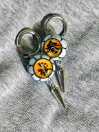 Destructive Death❄️ | Upper Rank Three Akaza Eyeball Earrings