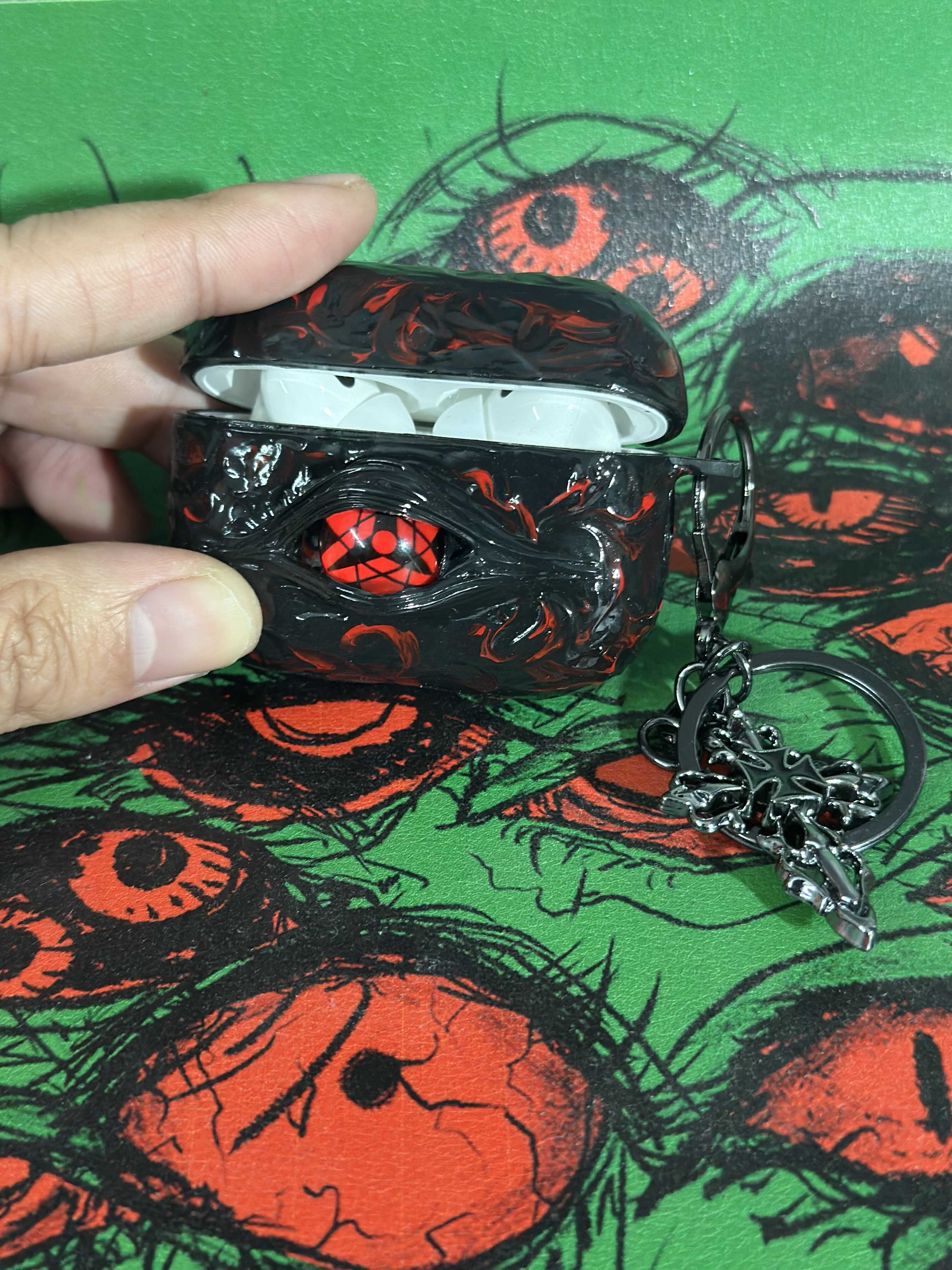 "Uchiha Legacy" Glow in the Dark Sharingan Phone Case | Itachi, Sasuke, Madara & Obito Mangekyou Eyes