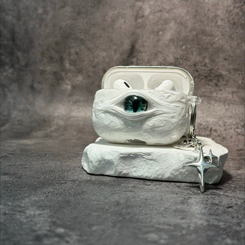 "Pocket Monster" 3D Multi-Eye AirPods Case | Handmade Horror Gore & Glow Texture Cover