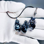 "Corrupted Soul" Black Smoke Anatomical Heart - Ink Wash Resin
