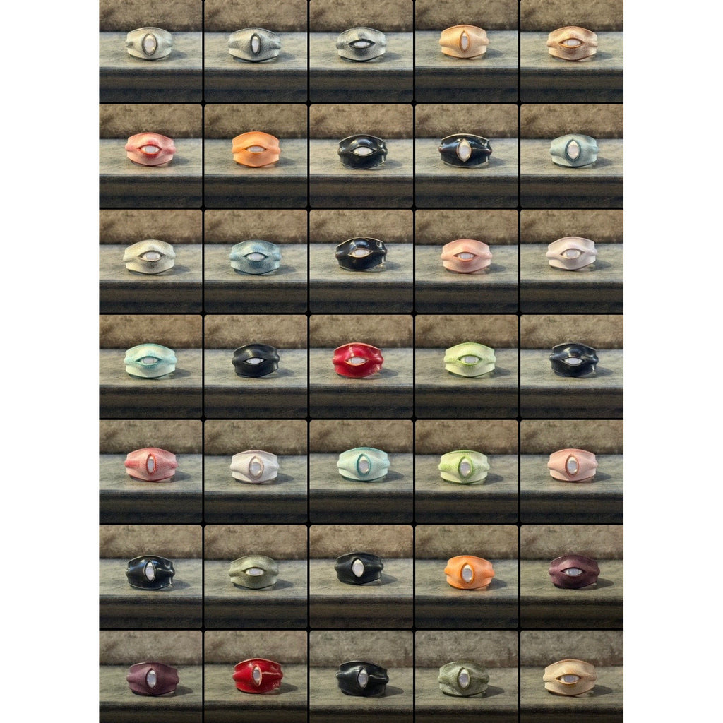 The "Skinwalker" Collection: Colorful Creature Eye Rings | Handcrafted Oddities