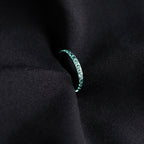 16G Titanium 5A CZ Clicker Ring | Premium Cartilage, Conch & Lip Hoop