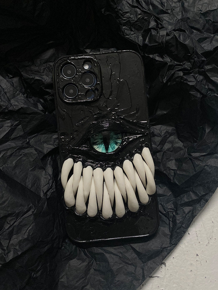 Demon Fang Cyclops 3D Gothic Phone Case Collection(6 Glow Styles)