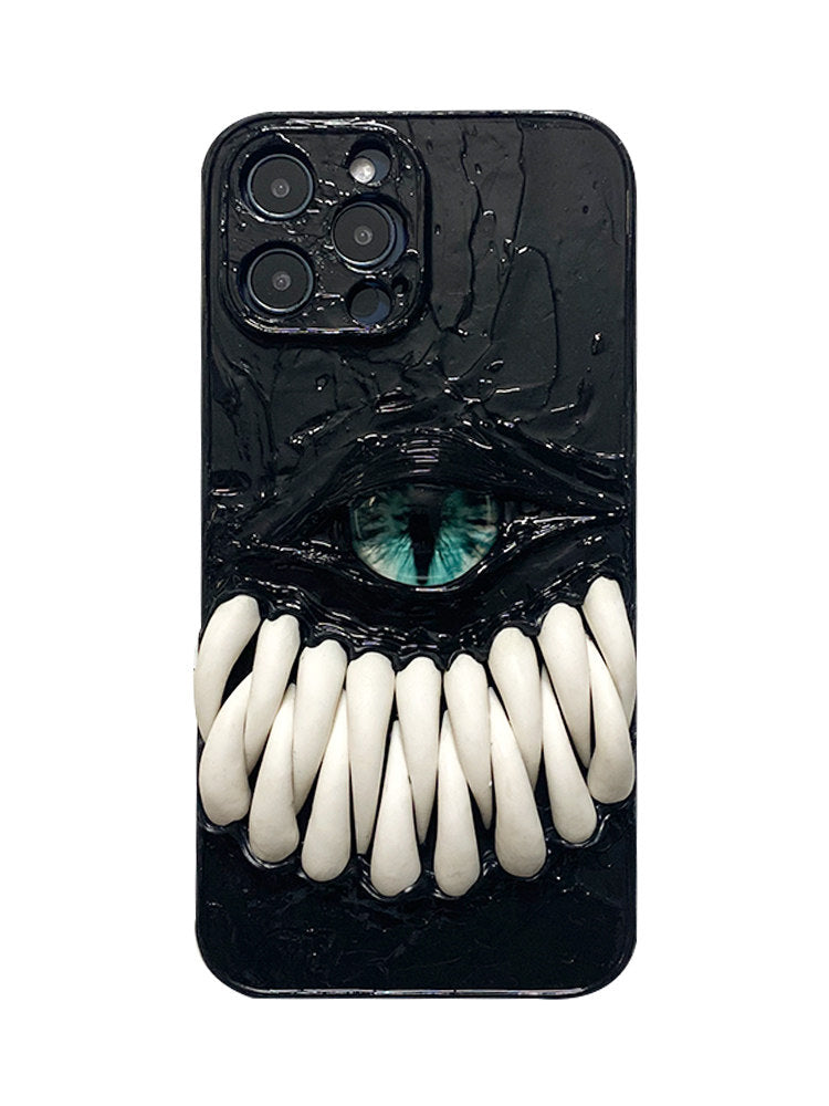Demon Fang Cyclops 3D Gothic Phone Case Collection(6 Glow Styles)