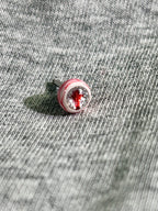 Titanium Glitter Core Eyeball Piercing Stud | Vampire Goth Jewelry