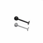 2Pcs 16G Ball & Spike Studs | Externally Threaded Surgical Steel Lip & Cartilage Piercing