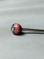 (Bloody Veined Version)Bloodshot Gaze of the Demon Progenitor | Titanium Tongue/Lip/Ear Stud