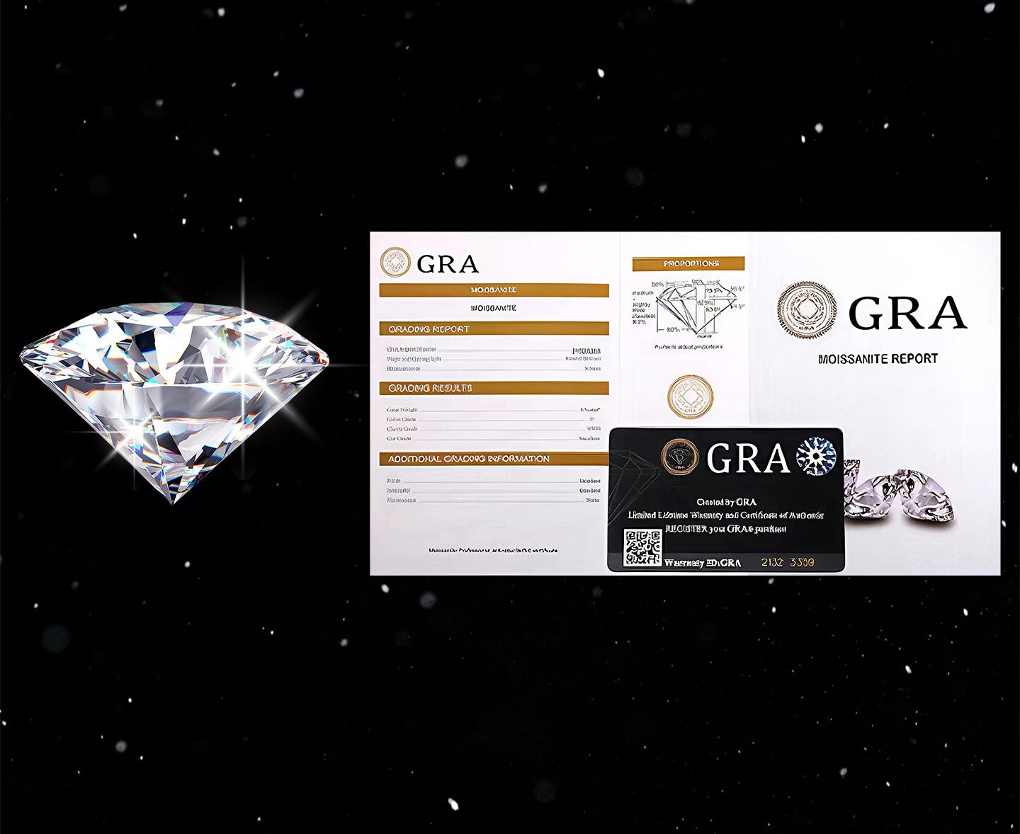 Luxurious Moissanite Flat Back Stud - Brilliant Implant Grade Titanium Ear & Lip Piercing