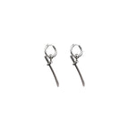 Katana Stainless Steel Earrings - Katana Stainless Steel Earrings - Set by CRUXJEWELRY
