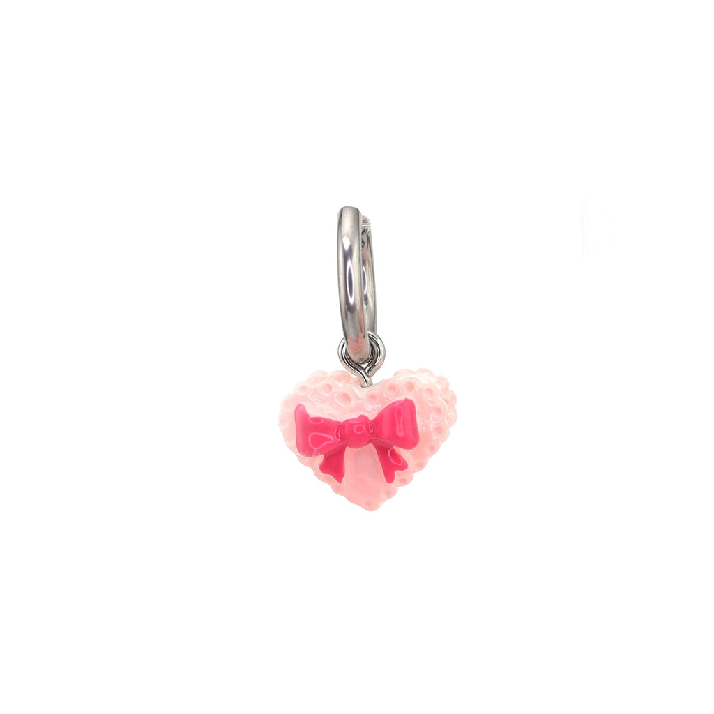Star Baker- Cute Heart Cake Stainless Steel Earrings - Star Baker- Cute Heart Cake Stainless Steel Earrings - Single by CRUXJEWELRY