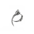 20G Thin Needle Eagle Claw Stainless Steel Ear Studs - 20G Thin Needle Eagle Claw Stainless Steel Ear Studs - Single by CRUXJEWELRY