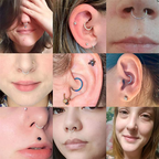F136 Titanium Opal Seamless Hoop | Lip Nose Cartilage Ring