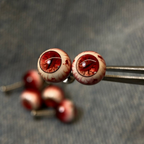 Cthulhu Eye - Demon Slayer | Kibutsuji Muzan Vertical Pupil  |  Ear/Tongue Titanium Studs
