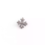 Colorful Punk Engraved Cross Titanium Ear Studs - Colorful Punk Engraved Cross Titanium Ear Studs - Sliver / 6mm by CRUXJEWELRY
