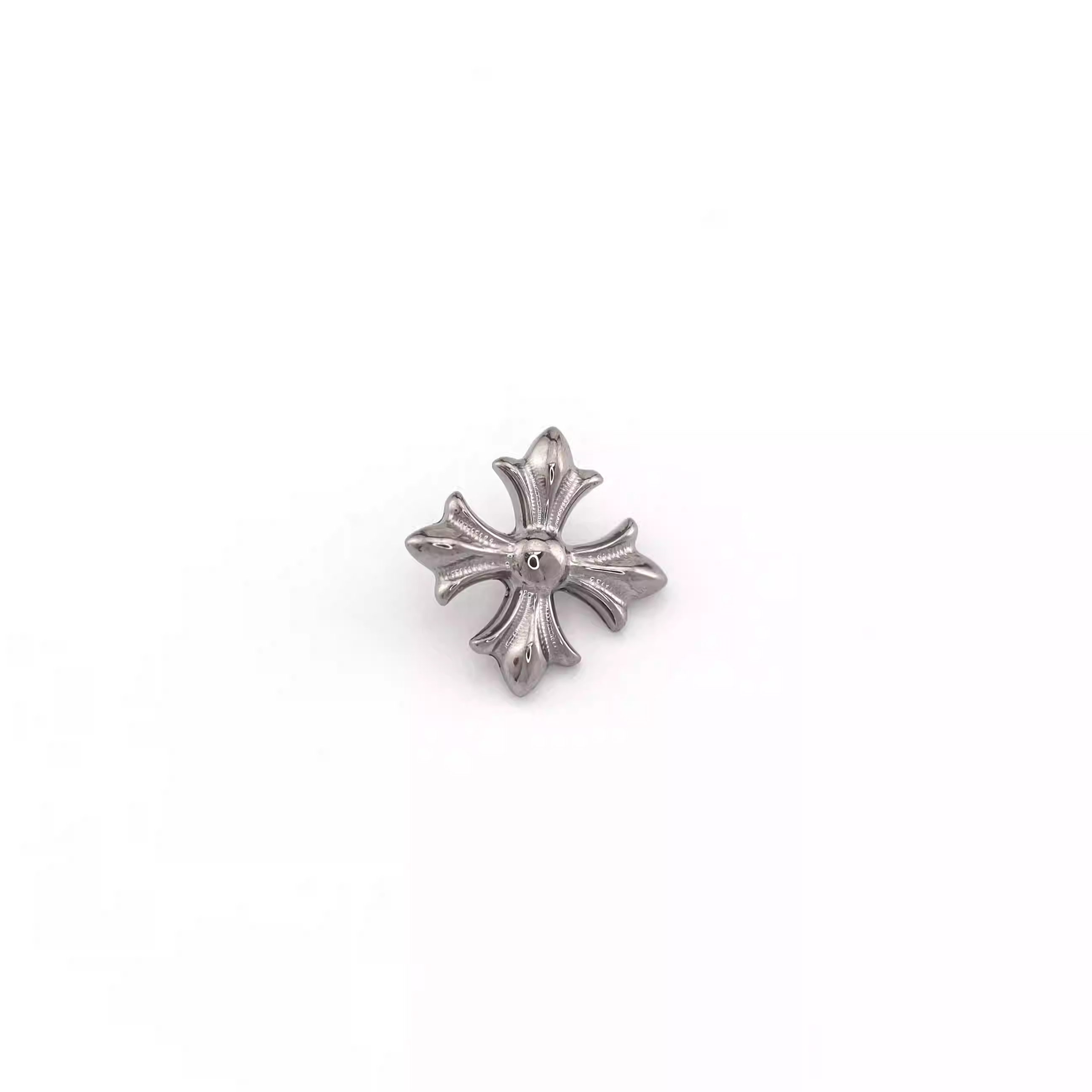 Colorful Punk Engraved Cross Titanium Ear Studs - Colorful Punk Engraved Cross Titanium Ear Studs - Sliver / 6mm by CRUXJEWELRY