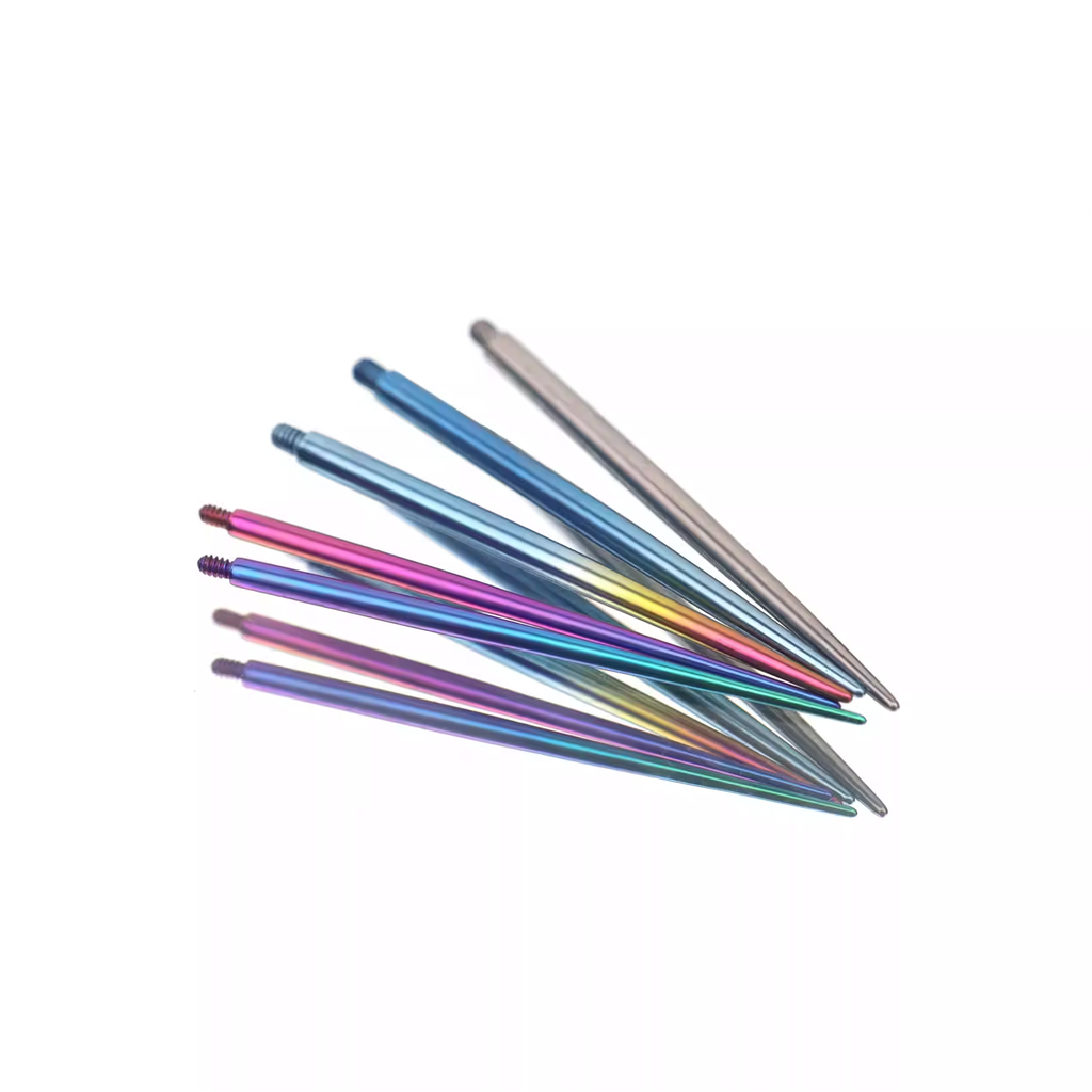F-136 Titanium Piercing Guide Needle - F-136 Titanium Piercing Guide Needle - Sliver by CRUXJEWELRY
