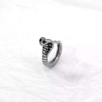 White CZ Eyed Serpent 3D Stainless Steel Stainless Steel - White CZ Eyed Serpent 3D Stainless Steel Stainless Steel - Single by CRUXJEWELRY