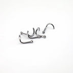5PCS 20G L-Shape Nose Stud Set - 5PCS 20G L-Shape Nose Stud Set - 1.5mm by CRUXJEWELRY