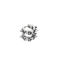 Six Spike Stud Stainless Steel Earrings