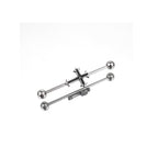 Crystal Cross Stainless Steel Industrial Barbell - Crystal Cross Stainless Steel Industrial Barbell - Default Title by CRUXJEWELRY