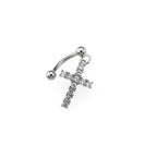 Heart CZ Stainless Steel Rook Stud - Heart CZ Stainless Steel Rook Stud - Default Title by CRUXJEWELRY