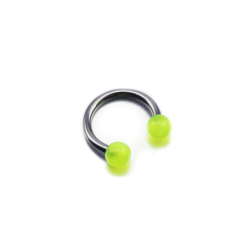 Acrylic Glow Ball Septum Ring - product overview