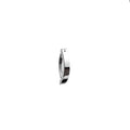 Curved Clicker Stainless Steel Belly Ring - Curved Clicker Stainless Steel Belly Ring - 10 mm by CRUXJEWELRY