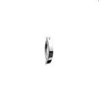 Curved Clicker Stainless Steel Belly Ring - Curved Clicker Stainless Steel Belly Ring - 10 mm by CRUXJEWELRY