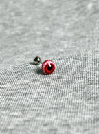 Cthulhu Eye - Bloody Mary Twin Gaze | Ear/Tongue/Lip Stud Barbell