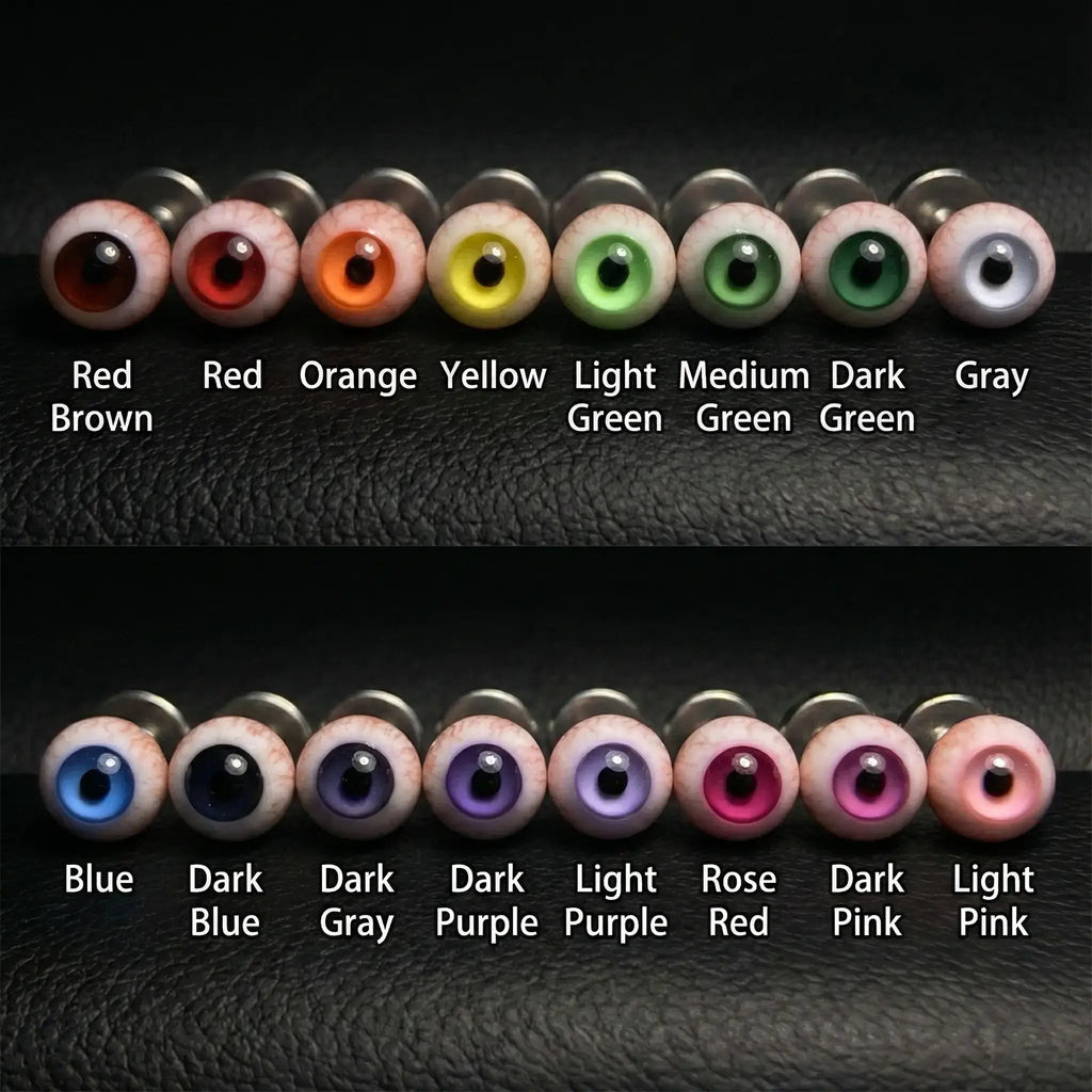 Cthulhu Eye - Basic Solid Iris Eyeball | Ear/Tongue/Lip Studs