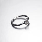 Paws & Purrs - Kuromi Stainless Steel Segment Hoop - Paws & Purrs - Kuromi Stainless Steel Segment Hoop - 8mm by CRUXJEWELRY