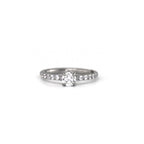 pentacle & Circle CZ stainless steel Clicker Ring - pentacle & Circle CZ stainless steel Clicker Ring - Halo by CRUXJEWELRY