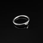 Micro Square Star Clicker Lip Ring - Micro Square Star Clicker Lip Ring - 8mm by CRUXJEWELRY