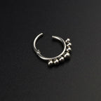 16G Small ball stainless steel Serpent Ring - 16G Small ball stainless steel Serpent Ring - Default Title by CRUXJEWELRY
