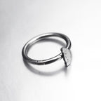 Paws & Purrs - Cute Cinnamoroll Stainless Steel Segment Hoop - Paws & Purrs - Cute Cinnamoroll Stainless Steel Segment Hoop - 8mm by CRUXJEWELRY