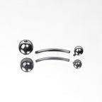 Classic Internally Threaded Titanium Belly Ring - Classic Internally Threaded Titanium Belly Ring - Sliver / 6 mm by CRUXJEWELRY