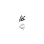 Titanium Internally Threaded Spike Ends Accessories - Titanium Internally Threaded Spike Ends Accessories - 3*3mm by CRUXJEWELRY