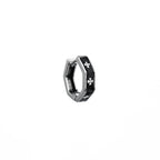 Oil Slick Cross Stainless Steel Earrings - Oil Slick Cross Stainless Steel Earrings - Single by CRUXJEWELRY