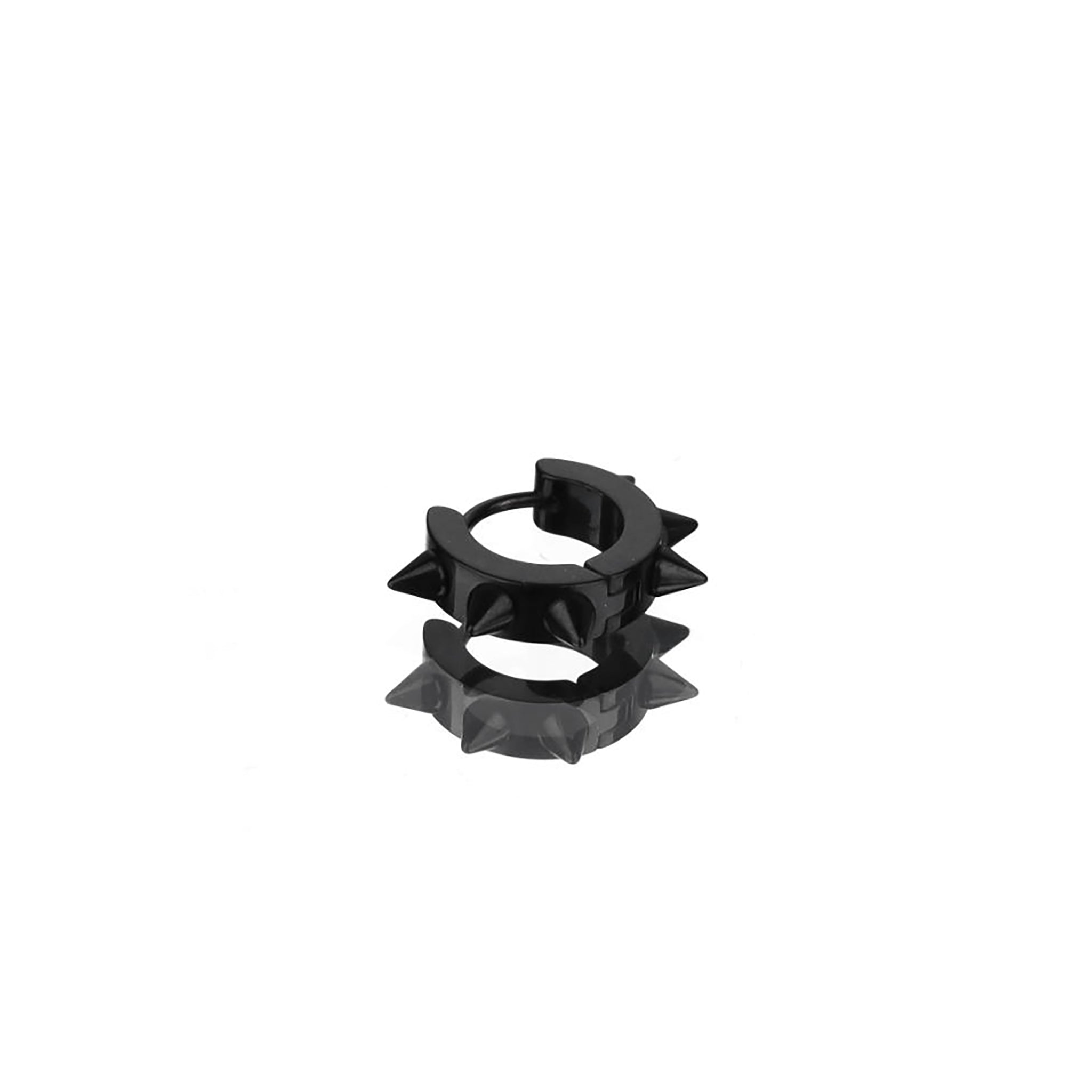 Six Spike Stud Stainless Steel Earrings