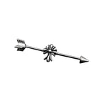 Crossbow Stainless Steel Industrial Barbell - Crossbow Stainless Steel Industrial Barbell - Default Title by CRUXJEWELRY