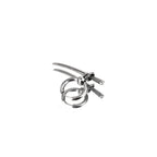 Katana Stainless Steel Earrings - Katana Stainless Steel Earrings - Single by CRUXJEWELRY