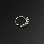 16G Small ball stainless steel Serpent Ring - 16G Small ball stainless steel Serpent Ring - Default Title by CRUXJEWELRY
