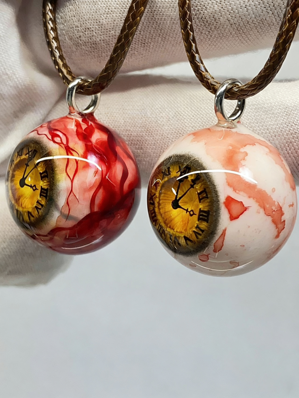 Tokisaki Kurumi Clock Eye Pendant | Date A Live Gothic Anime Jewelry(1PCS)